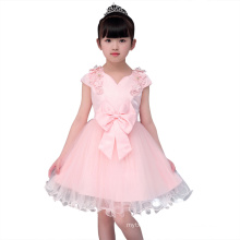 fashion pink sleeveless casual new model baby girl dress